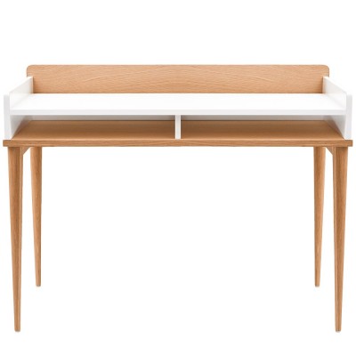 Bureau Rock en chêne et blanc - Kulile