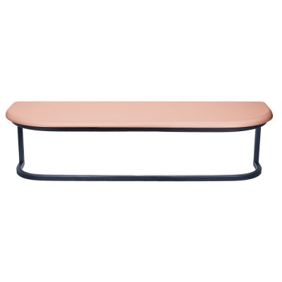 Étagère murale Like en chêne et rose blush - Kulile