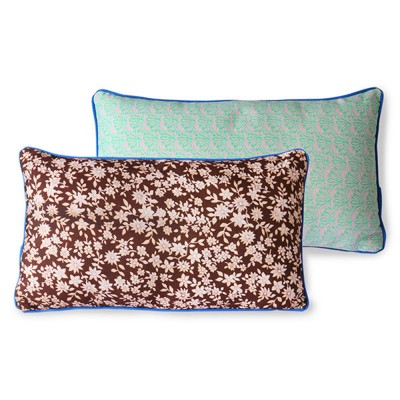 Coussin imprimé Doris marron - HKliving