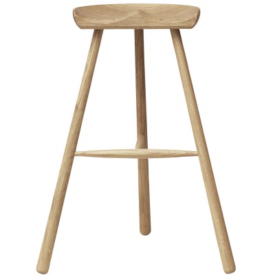 Tabouret Shoemaker en chêne blanc n°78 - Form and Refine