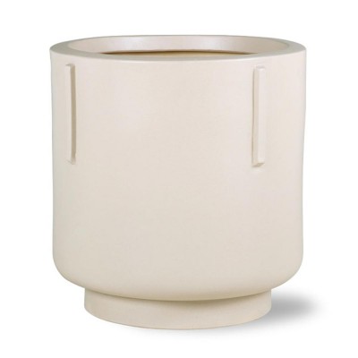 Pot sur pieds en céramique crème - HKliving