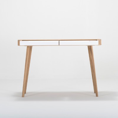 Coiffeuse Ena chêne & blanc - Gazzda