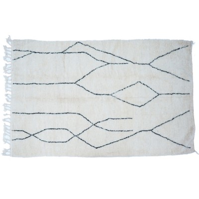 Tapis berbère Béni Ouarain fait-main au Maroc n°6 - Them