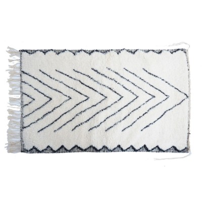 Tapis berbère Béni Ouarain fait-main au Maroc n°8 - Them