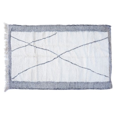 Tapis berbère Béni Ouarain fait-main au Maroc n°10 - Them