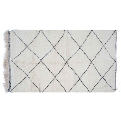 Tapis berbère Béni Ouarain fait-main au Maroc n°14 - Them