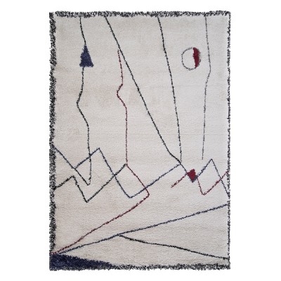 Tapis Myrro bleu & rouge - Edito Paris