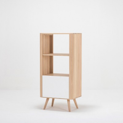 Etagère 125 Ena chêne & blanc - Gazzda