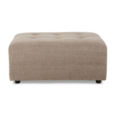 Module hocker canapé Vint en lin taupe - HKliving