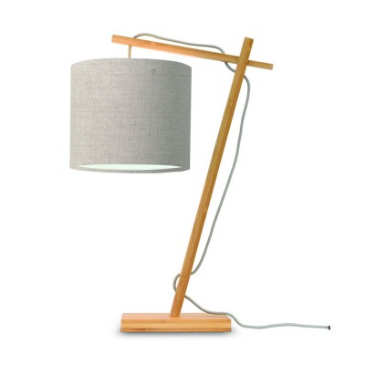 Lampe à poser Andes naturel & gris clair - Good & Mojo