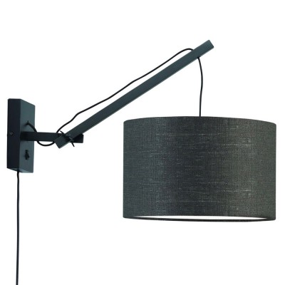 Lampe murale Andes noir & gris foncé S - Good & Mojo