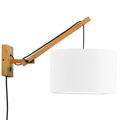 Lampe murale Andes naturel & blanc S - Good & Mojo