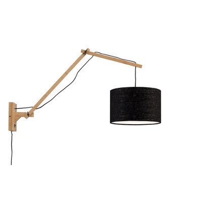 Lampe murale Andes naturel & noir L - Good & Mojo