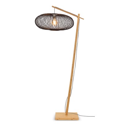 Lampadaire Cango naturel & noir - Good & Mojo