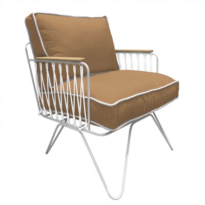 Fauteuil Croisette Outdoor toast - Honoré