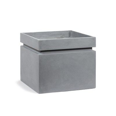 Jardinière carrée Planter gris S - Serax