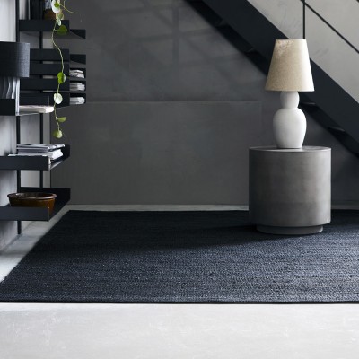 Tapis Hempi noir 250x250 cm - House Doctor