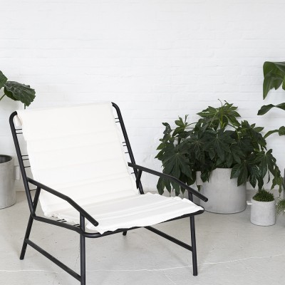 Fauteuil Edward noir - Serax