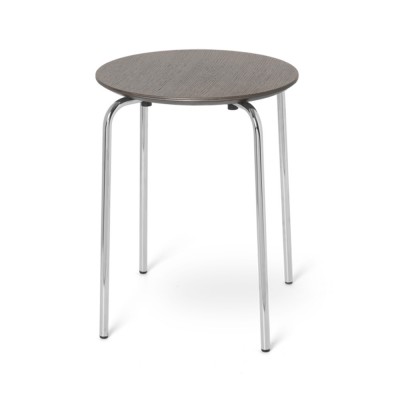 Tabouret Herman chêne & chrome - Ferm Living