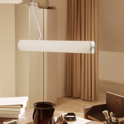 Suspension Vuelta 60 blanc & acier - Ferm Living