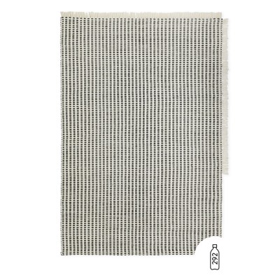 Tapis Way blanc et bleu 140 x 200 cm - Ferm Living