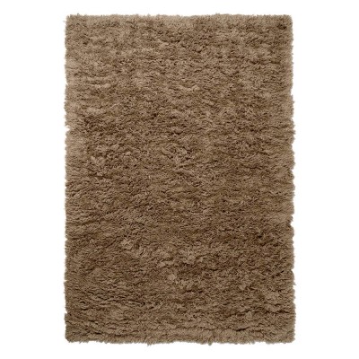 Tapis à poils longs Meadow beige foncé L - Ferm Living
