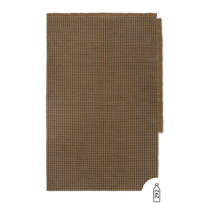 Tapis Way marron et noir 140 x 200 cm - Ferm Living