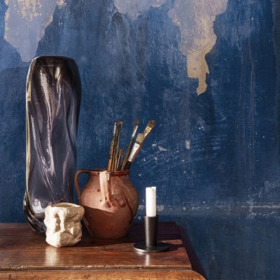 Vase Water Swirl gris fumé - Ferm Living