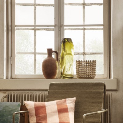 Vase Water Swirl vert mousse - Ferm Living