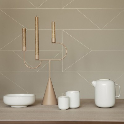 Papier peint Lines cachemire - Ferm Living