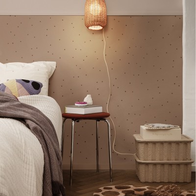 Papier peint Dot vieux rose - Ferm Living