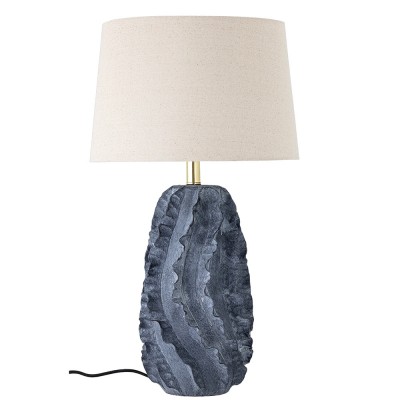 Lampe de table Nakita bleu terracotta - Bloomingville