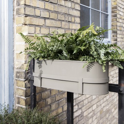 Pot Bau Balcony gris chaud - Ferm Living