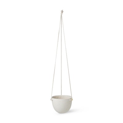 Pot suspendu Speckle L blanc - Ferm Living