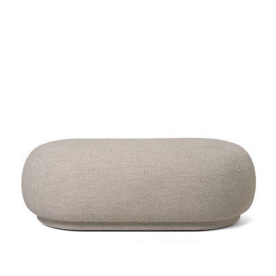 Pouf Rico Boucle sable - Ferm Living