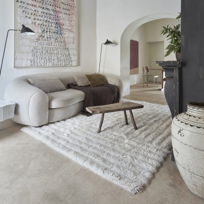Tapis Woolable Dunes Sheep blanc L - Lorena Canals