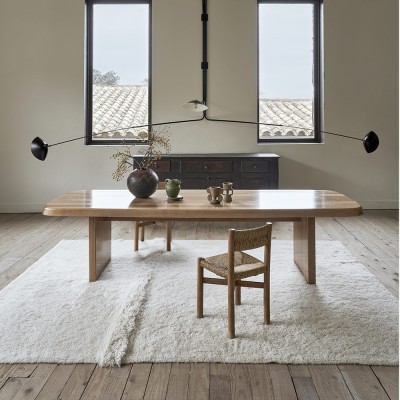 Tapis Woolable Tundra Sheep blanc L - Lorena Canals