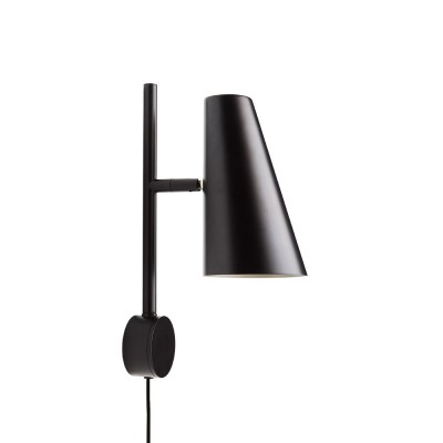Lampe murale Cono noir - Woud