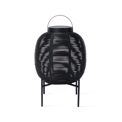 Lanterne Tika noir H59 base acier - Vincent Sheppard