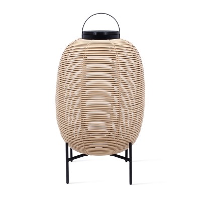 Lanterne Tika camel H69 base acier - Vincent Sheppard