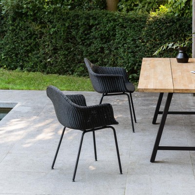 Chaise Finn noir - Vincent Sheppard