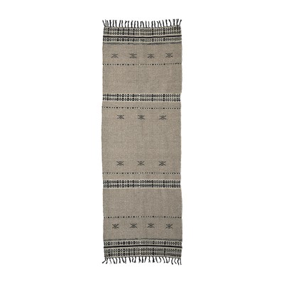 Tapis Cros sable 300x90 - House Doctor