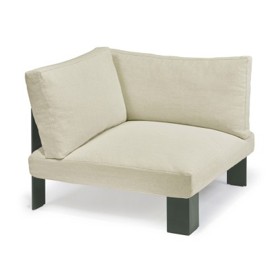 Fauteuil d'angle d'intérieur sable Bea Mombaers - Serax