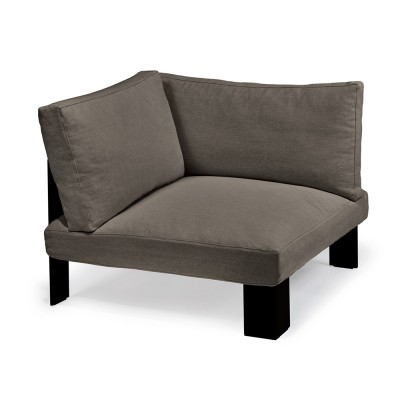 Fauteuil d'angle d'intérieur sépia Bea Mombaers - Serax