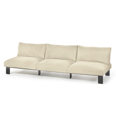 Canapé d'intérieur 3 places lin naturel Bea Mombaers - Serax