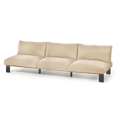 Canapé d'intérieur 3 places abricot Bea Mombaers - Serax