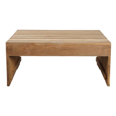 Table basse Woodie naturel 60x60x50 - House Doctor