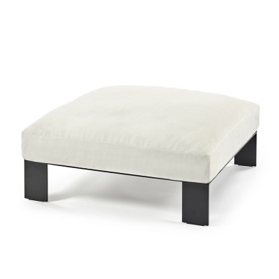 Repose-pieds d'extérieur blanc neige Bea Mombaers - Serax