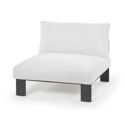 Fauteuil d'extérieur blanc Bea Mombaers - Serax