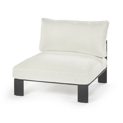 Fauteuil d'extérieur blanc neige Bea Mombaers - Serax